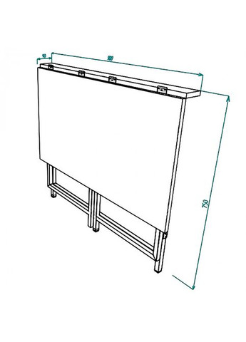 Стол-книжка раскладной трансформер Knap Knap Spier (369637079)