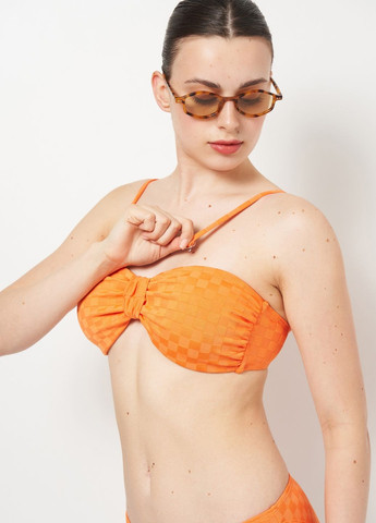 Оранжевый демисезонный купальник раздельный bessy раздельный FS