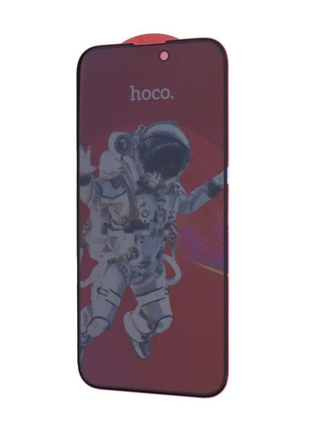Закаленное стекло HOCO G15 на Iphone 15 Plus Антишпион / Полное покрытие / Черная рамка X-level (335257660)