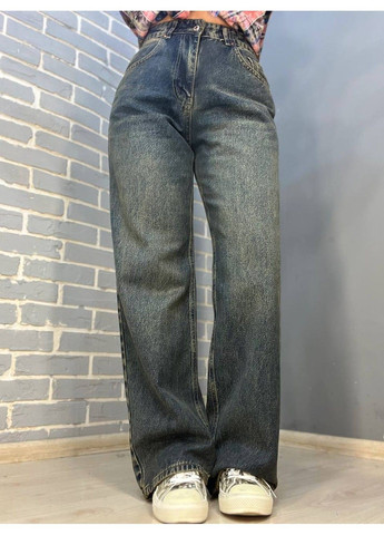 Джинси жіночі 4118 straight fit прямі від стегна Its Basic - (304773612)