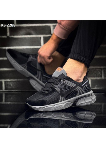 КРОССОВКИ ЖЕНСКИЕ NIKE VOMERO 5 BLACK GRAY НАЙК ВОМЕРО РОАМ 5 No Brand чёрные демисезоны (367168505)