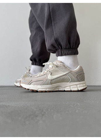 КРОССОВКИ ЖЕНСКИЕ NIKE ZOOM VOMERO BEIGE НАЙК АИР ЗУМ ВОМЕРО No Brand бежевые демисезоны (368858071)