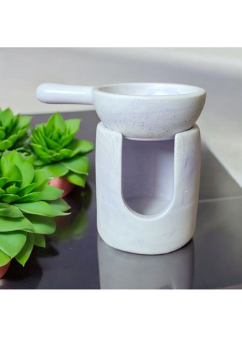 Ароматична лампа ручної роботи арома лампа для ефірної олії і для воскового саше гіпсова Handmade Studio - AV (367609898)