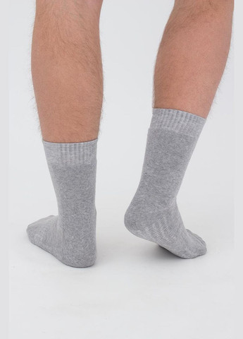 Серые носки мужские Giulia однотонные (302297255)