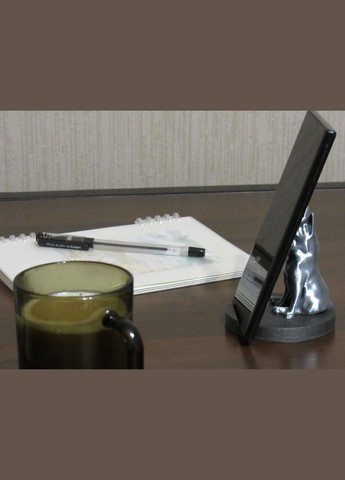 Підставка для телефону Френчі срібло No Brand (322118763)