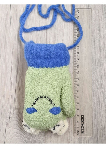 Зимние перчатки на меху для мальчиков и девочек 1-3 года No Brand (362452382)