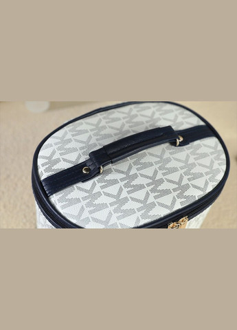 Модна біла косметичка-барильце в стилі Michael Kors No Brand (316580416)