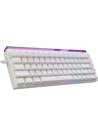 Клавиатура NK68 Red Switch White (NK68-R-W) Ajazz (376827529)