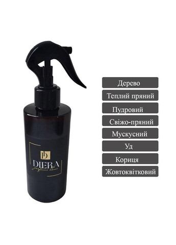 Парфумований універсальний спрей для дому Diera perfume home №2 аромат східний деревний (TA0065) No Brand (316088190)