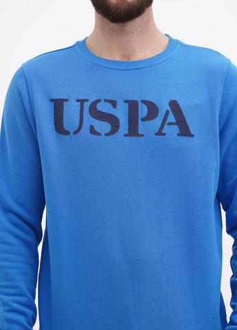 Світшот чоловічий U.S. Polo Assn. - крій синій - (285689296)
