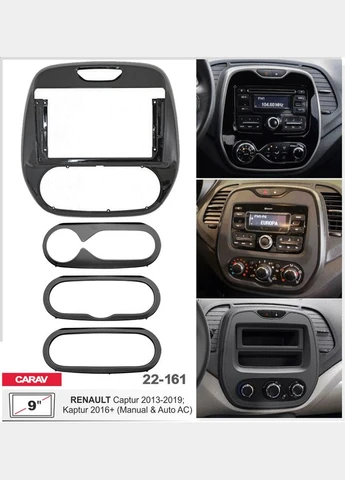 Перехідна рамка Renault Captur (22-161) Carav (395846084)