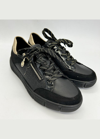 Чорні кеди (р) шкіра/екошкіра 0-1-1-d-1t-00-03 Remonte