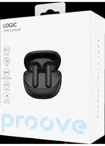 Навушники бездротові Logic Black Proove (360418682)