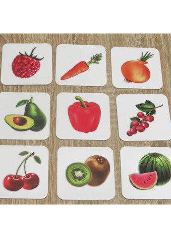 Игра настольная Меморики. Овощи, фрукты, ягоды (GAG10026) Artos Games (364111235)