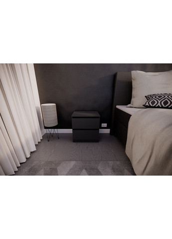 Тумба приліжкова на 2 шухляди 50х40х54.4см MEBEX (354307102)