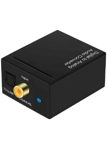Цифро-аналоговый преобразователь аудио DAC-03(2), ЦАП из Toslink (SPDIF) и Коаксиала на RCA Addap (376267525)