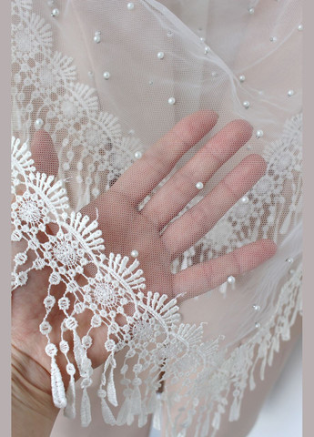 Хустка айворі ажурна 235002 Husta (322502403)