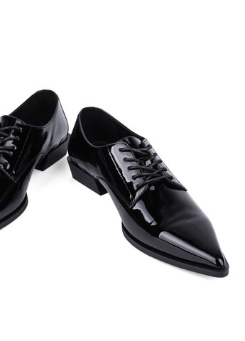 MIRATON Жіночі Туфлі JR1118C-1 Чорний Наплак чорний з, китай — демісезон (302651880)