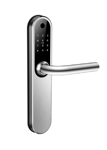 Розумний дверний біометричний замок SL-7768BF silver (без врізної частини) SEVEN Lock (315343909)