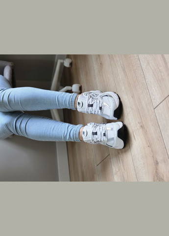 Кроссовки женские и мужские New Balance 530 white silver \ Нью Беланс 530 белые серебряные No Brand белые демисезоны (302241510)