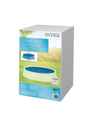 Теплозберігаюче покриття (солярна плівка) для басейну 28010T діаметр 206 см Intex (365249720)