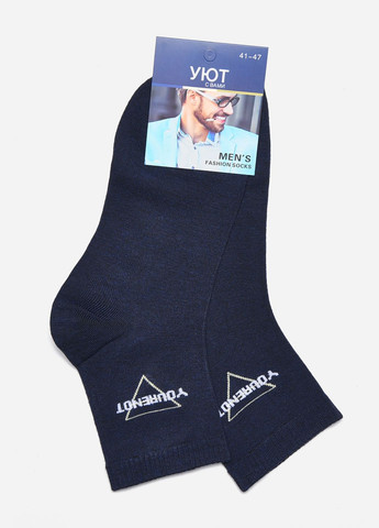 Шкарпетки чоловічі демісезонні темно-синього кольору Let's Shop (294607535)