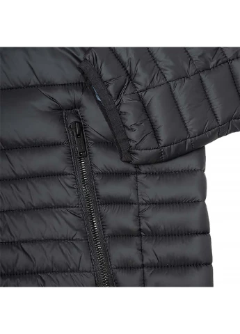 Чорна демісезонна чоловіча куртка jacket snaps hood чорний CMP