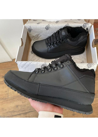 Чорні Зимовий кросівки чоловічі new balance 754 black нью беланс 754 No Brand