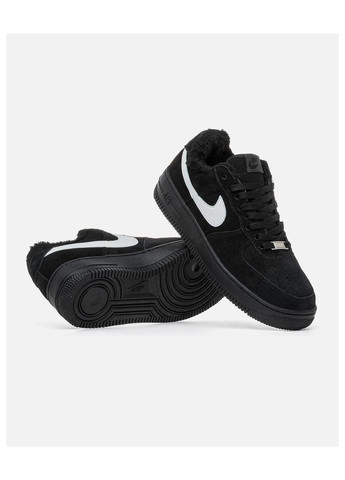 Черные зимние кроссовки мужские No Brand