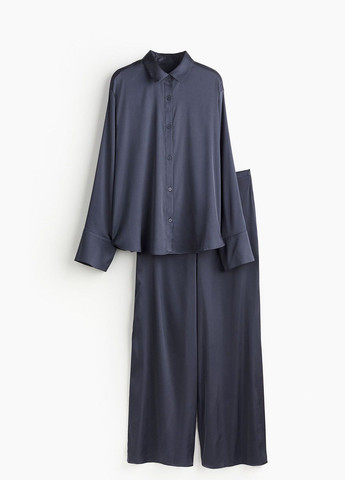 Темно-синяя всесезон пижама H&M