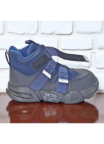 Утеплені демісезонні черевики на флісі хайтопи на липучках для хлопчика Клібі Clibee (360713844)