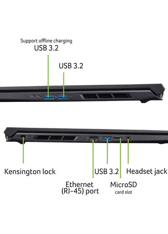 Ноутбук Nitro V 16 ANV16-72-73UR Black (NH.QZREU.005) Acer (370033784)
