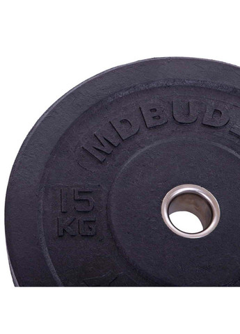 Блины диски бамперные для кроссфита Bumper Plates TA-2676 15 кг MDbuddy (286043866)