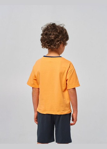 Оранжевая футболка оранжевый Smil