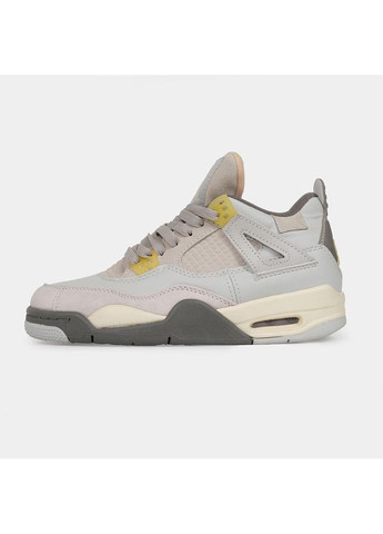 Бежеві Осінні кросівки чоловічі nike air jordan 4 retro photon dust найк аір джордан No Brand