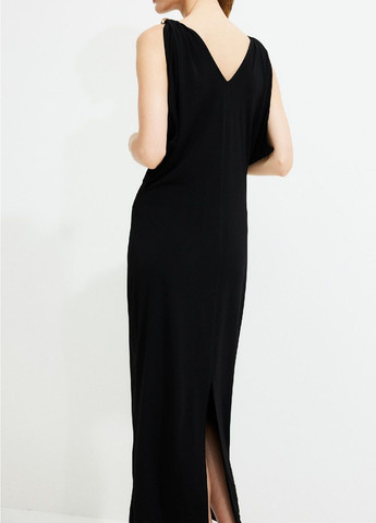 Черное праздничный платье H&M однотонное