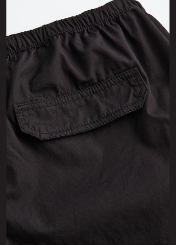Черные спортивные летние брюки H&M