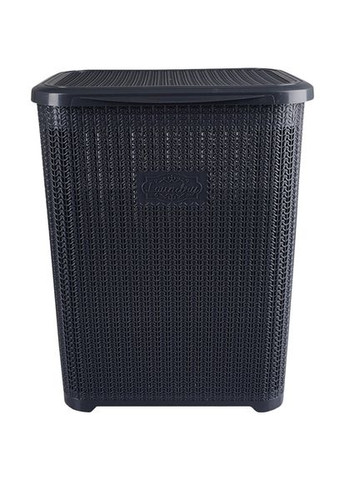 Корзина для белья 1007 Виолетта ANTRASIT45 л Violet House (324690579)