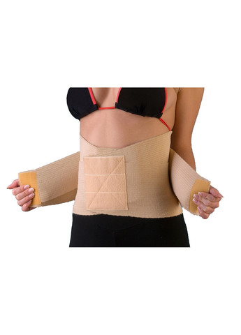 Пояс корсет с ребрами жесткости поясничный для талии и спины утягивающий ортопедический эластичный ВIТАЛI размер № (2108) Віталі (264208288)