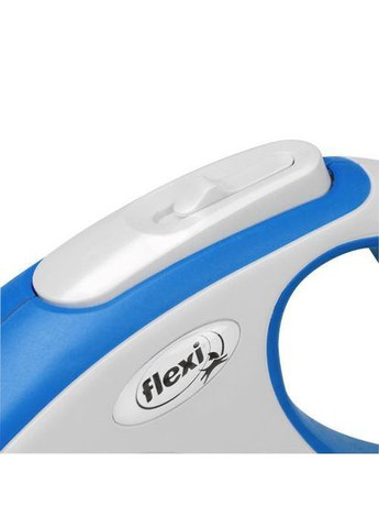 Рулетка New Comfort для собак, лента, размер S, 5 м (синяя) (*) Flexi (322591932)