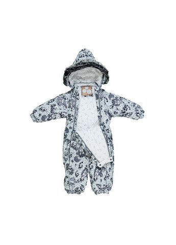 Серая термокомбинезон reggie 1, р.74, серый () Huppa 36020130-83148-074