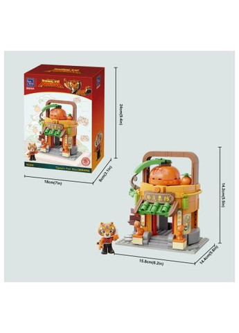 Конструктор Kung Fu Panda Кунгфу Панда Міні Вид на вулицю - Фруктова крамниця Тигриці (86508) Pantasy Kung Fu Panda Кунгфу Панда Міні Вид на вулицю - Фр (366700459)