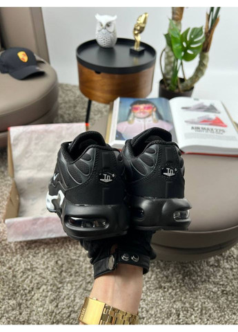 Кроссовки GTX Black White (Размер ) No Brand Air Max Tn Plus чёрно-белые (378647480)