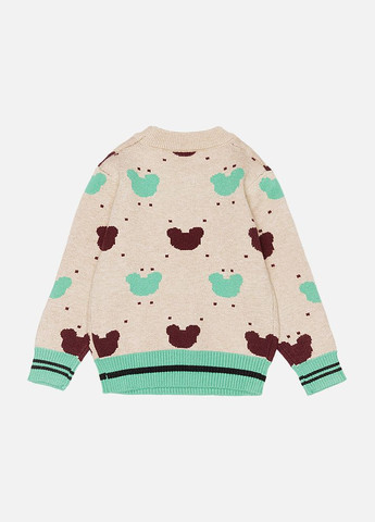 Джемпер для мальчика цвет бежевый CB-00221345 YINHUITU (314910502)