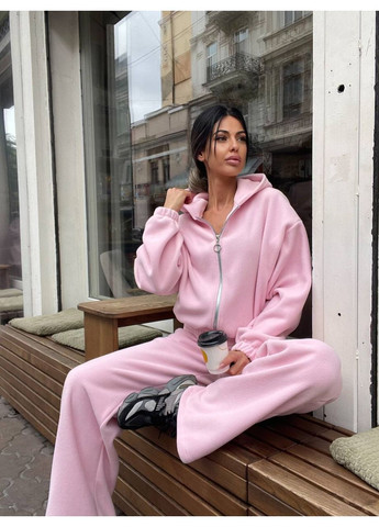 Костюм ЛЮКС двухсторонний турецкий флис,штаны прямые и кофта на молнии Україна (364827797)