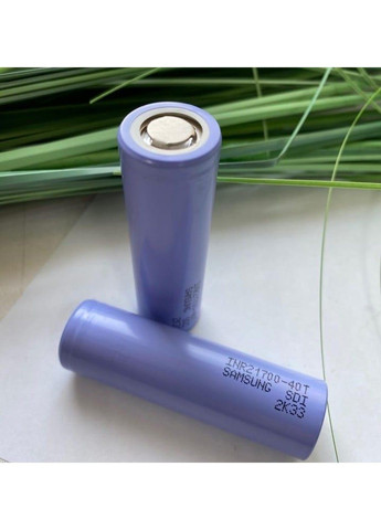 Аккумулятор 21700 INR21700-40T SDI 4000mah высокотоковый (Синий) Samsung (332634131)