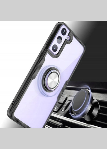 Чехол Ring Magnetic Stand для Samsung Galaxy S22 Plus (SMG906) - Black Primolux (262806147)