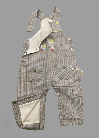 Комбинированный демисезонный комплект лонгслив комбинезон для мальчика Caramell