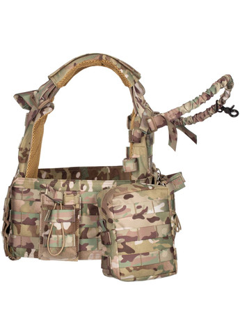 Плитоноска 2Е Тип 1 с карманами для боковой защиты и итогами Молле (MILPLACARR1-MC) 2E (362731900)