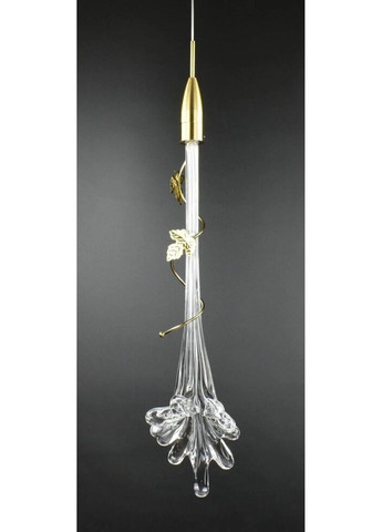 Люстра світлодіодна підвісна LED світильник для квартири на стелю ледве 26840 Латунь 55-200х12х12 см. Sunnysky (324396497)